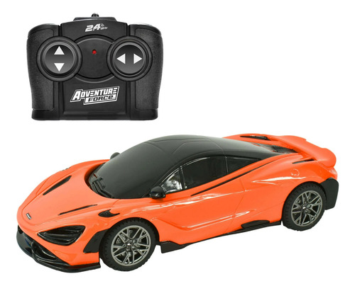 Mclaren 765lt Vehículo De Juguete Rc Adventure Force Naranja