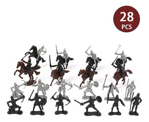 28 Piezas De Juguetes De Catapulta De Del Ejército, Mini