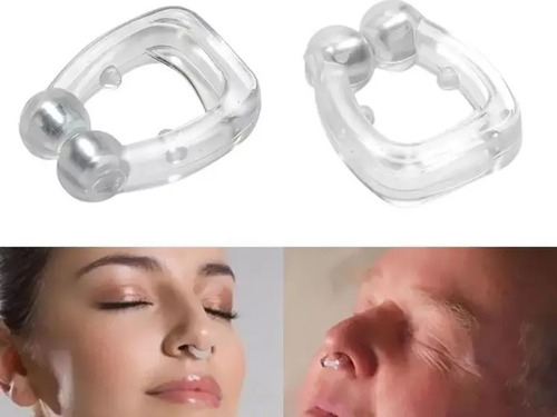 Apnea Del Sueño Clip Magnetic Antirronquido Nasal