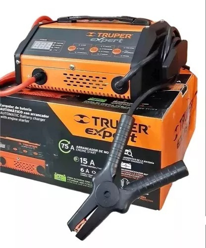 Cargador Arrancador Automático Baterías Truper 75a 