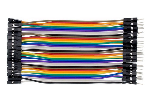 Cabo Jumper 10cm Macho X Femea 40 Unid Macho/femea Arduino