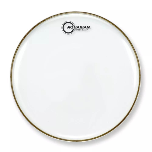 Pele Aquarian Classic Clear Snare 12 Pol Resposta De Caixa