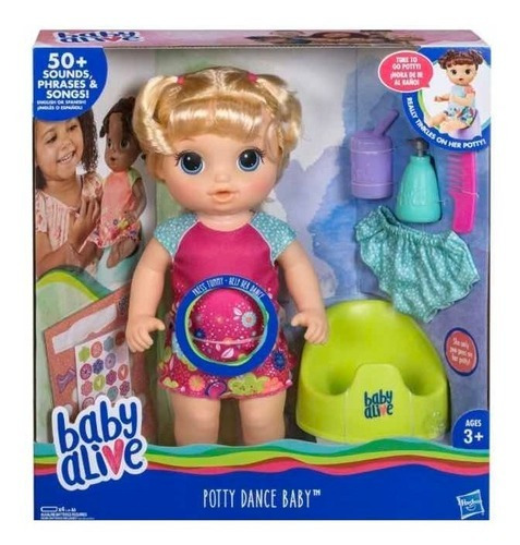 Baby Alive Potty Dance Hasbro E0609 Hace Pis Y Frases