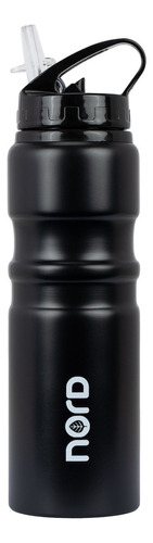 Squeeze De Alumínio Nord - 750ml Cor Preto