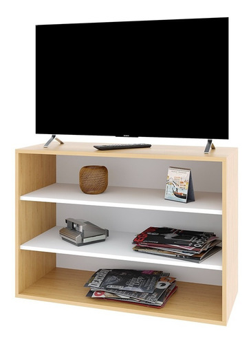 Rack Tv Con Estantes 35 × 85 × 62 Cm Muebles Acuario