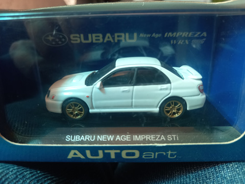 Subaru New Age Impreza Sti 1:64 Autoart Raro