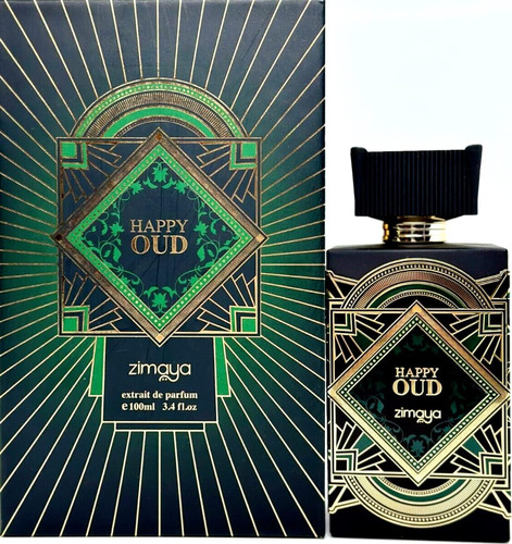 Afnan Zimaya Oud Esprit De Parfum Spray, 3.4 Onzas (unisex)