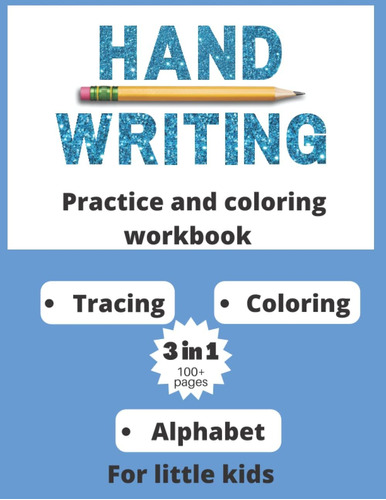 Libro: Handwriting Practice And Coloring Workbook For Little