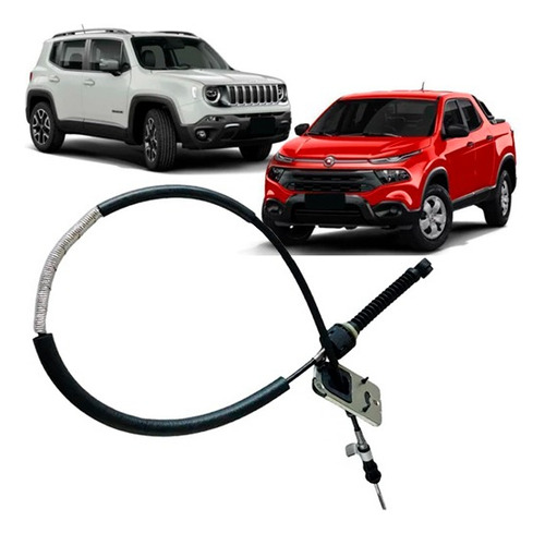 Cabo Seletor Marcha Original Jeep Renegade 1.8 16v 2015/2021