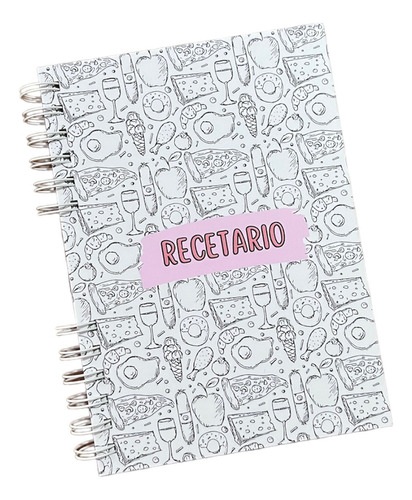 Cuaderno / Agenda Recetas Recetario Cocina