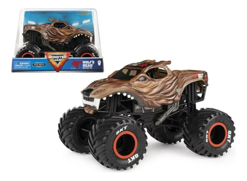 Monster Jam Wolf Head (lobo) De Spin Master