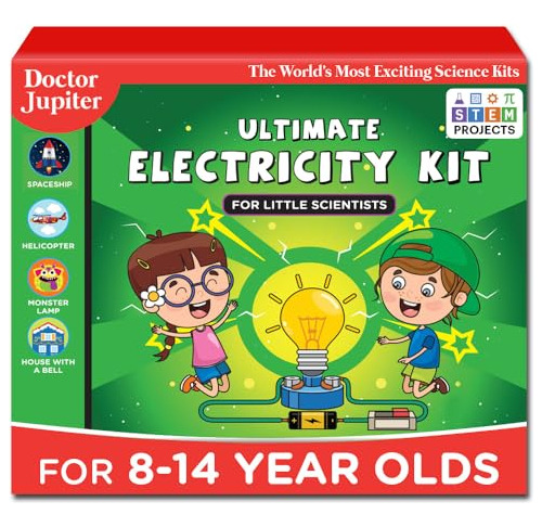 Doctor Jupiter Stem Activity, Electricity Craft Kit For Kids