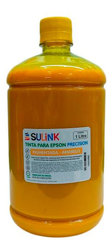 Tinta Sulink Para Epson Precision Pigmentada 1 Litro Amarelo