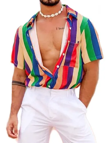 Cantidad de Playa Memorándum Camisas Neon Hombre | MercadoLibre.com.co