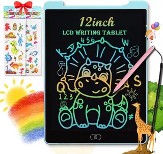 Darlis 12 Inch Lcd Writing Tablet For Kids Drawing Pad Trave