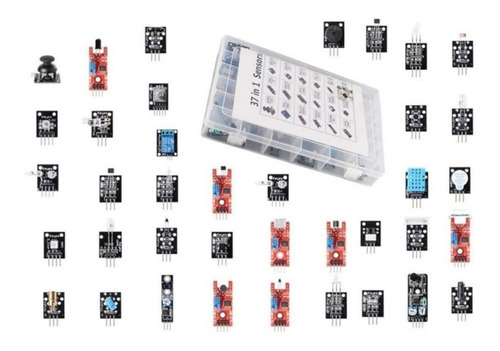 Kit De Sensores 37 En 1 Para Arduino Y Raspberry