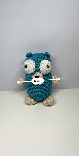 Peluche Gopher Lenguaje Programación Golang Google