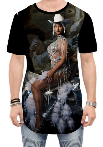 Camiseta Long Line Beyoncé Formation Renaissance 2