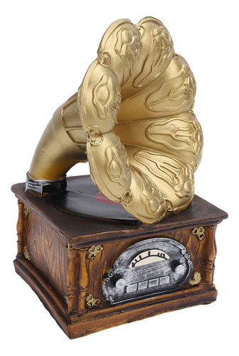 Modelo De Tocadiscos Fonógrafo, Gramófono Retro, Resina
