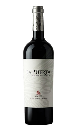 Vino Orgánico La Puerta Malbec 750ml Local 