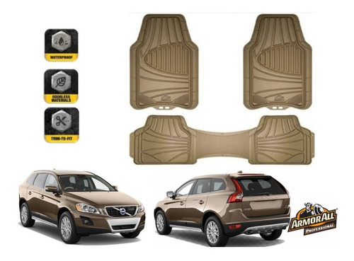 Tapetes Uso Rudo Volvo Xc60 2010 A 2014 Armor All Original