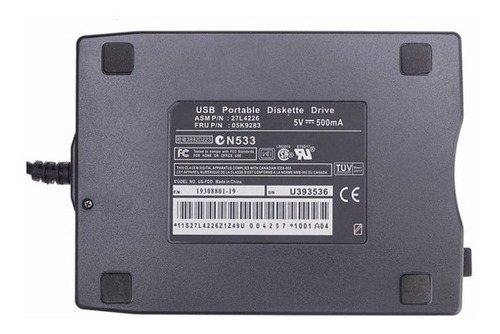 Imagen 5 de 7 de Disco Flexible Externo Usb 1.44m Fdd Notebook