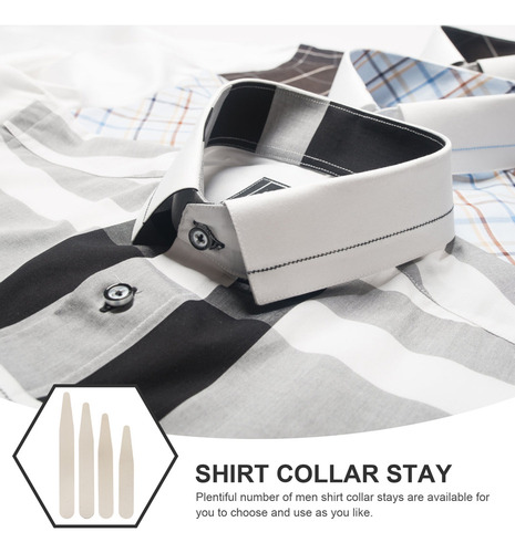 40 Piezas De Soportes Para Cuello De Camisa Para Hombre, Hom
