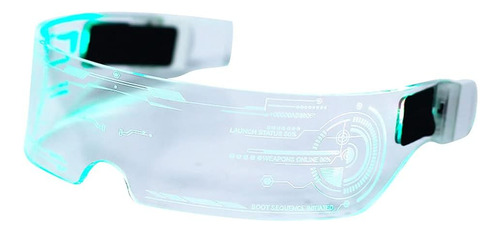 Gafas Luminosas Visor Led 7 Colores Iluminan Las Gafas Gafas