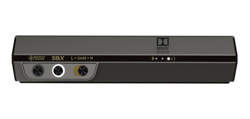 Placa De Sonido Usb Creative Sound Blaster X G6