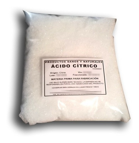 Acido Citrico 5 Kilo