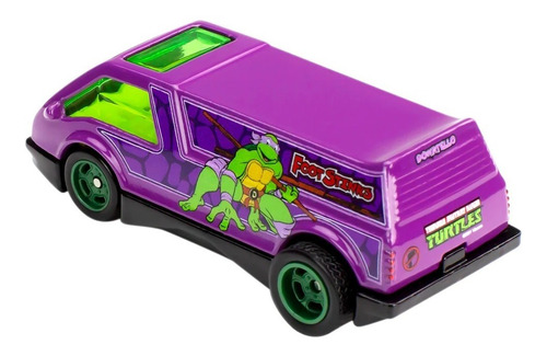 Hot Wheels - Teenage Mutant Ninja Turtles | Dream Van Xgw Color Morado