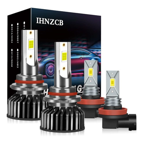 Ihnzcb Para Toyota Bombilla Led Faro Delantero Combo Alto