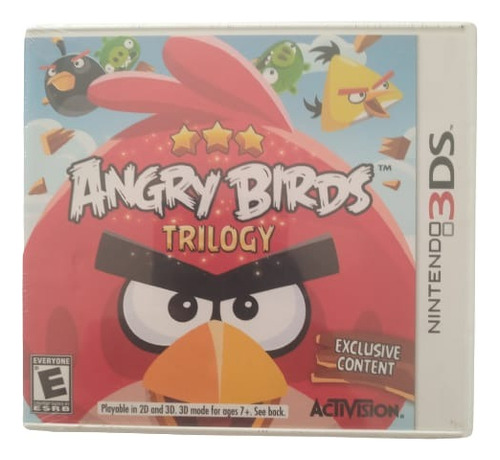 Angry Birds Trilogy 3ds 100% Nuevo, Original Y Sellado