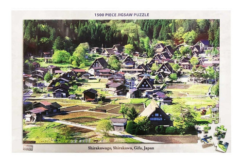 Puzzle 1500 Pz Shirakawago Gifu Japan - Tomax 150-036