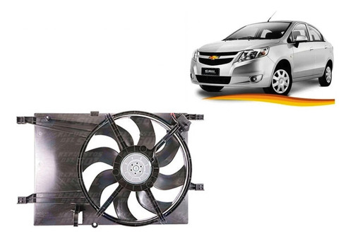 Electroventilador Chevrolet Sail 1.4 2011 2017