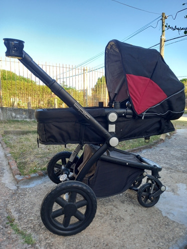 Coche De Bebe Infanti Epic + Sillita Para El Auto Con Base 