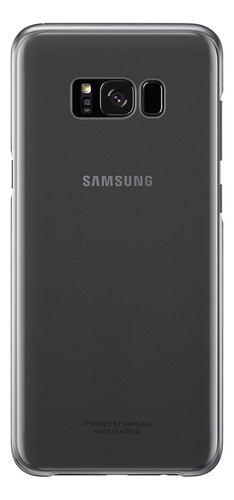 Carcasa Protectora Transparente Samsung Galaxy S8mas, Negra