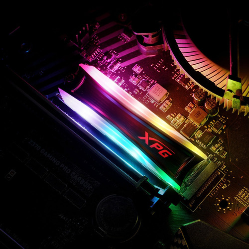 Disco Ssd Interno Xpg Spectrix S40g As40g 1tb Rgb Negro