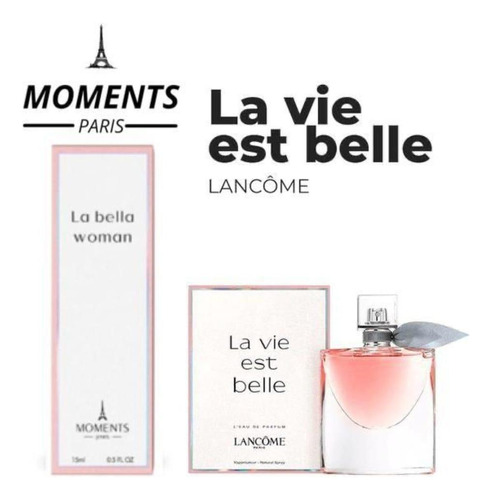 Perfume La Bella Woman 15ml - Moments Paris