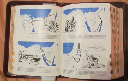 Biblia Antigua En Inglés Tamaño Grande De Colección
