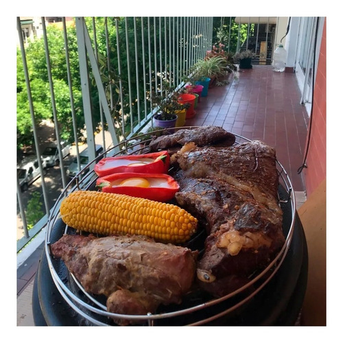 Parrilla Portatil Cobb Supreme A Carbon Grill Sin Humo Bolso
