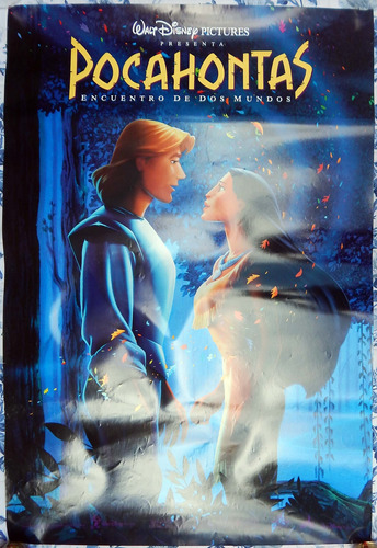 Pocahontas Walt Disney Poster De Cine Original 100x70 Cm