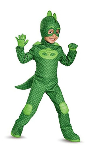 Disfraz Para Niño De Gekko De La Serie Pj Masks, De Disguise