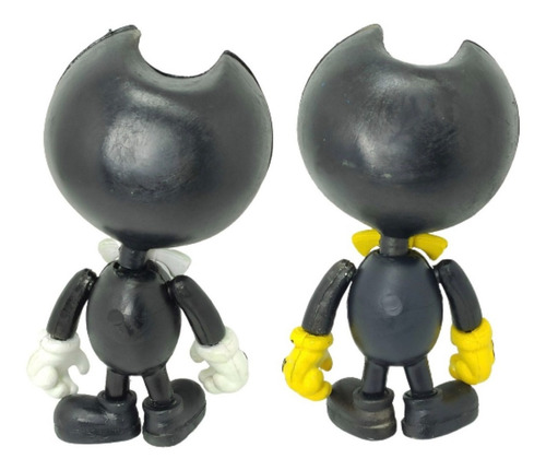 Imagen 3 de 10 de Bendy Combo 2 Figuras Articulados The Ink Machine Emiten Luz