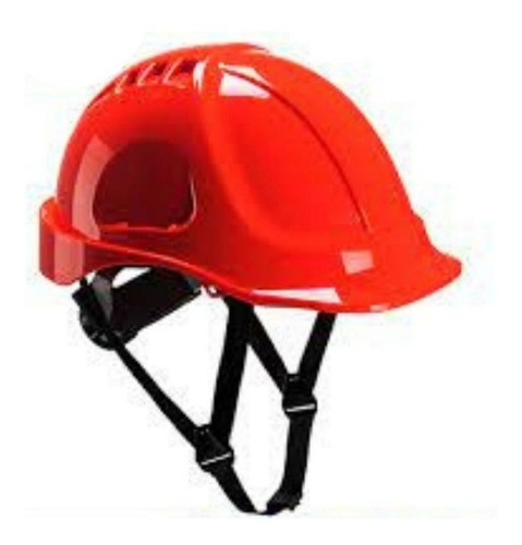 Casco De Seguridad Tipo I Clase E Dieléctrico Ps54 Portwest Color Rojo