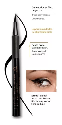 Natura Una Delineador Caneta Negro 1 Ml. + Envio