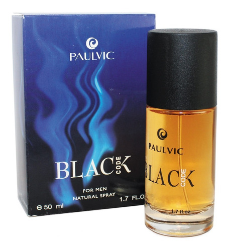Imagen 1 de 1 de Perfume Paulvic Black Code Masculino