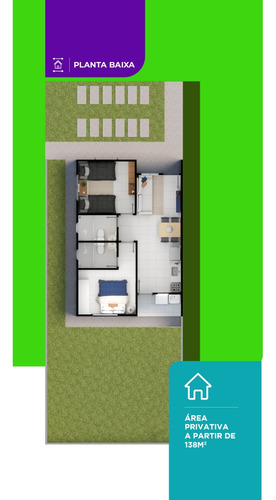 Casa 2 Quartos Com 1 Suíte 1 Banheiro Social E Vaga De Garag