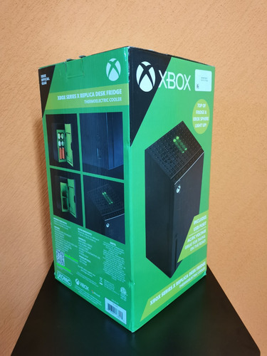 Xbox Series X Oficial Mini Refrigerador Capacidad 8 Latas