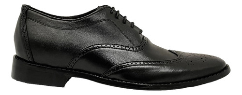 Zapatos Negros Flex Vestir Hombre Formal Bostonianos Mariles